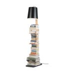 It's about RoMi Vloerlamp Cambridge Hout Zwart | Geschikt voor 1x E27 