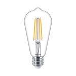 Philips MASTER Value LED Lamp E27 Edison Filament Helder 5.9W 806lm - 927 Zeer Warm Wit | Beste Kleurweergave - Vervangt 60W