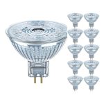Voordeelpak 10x Ledvance Performance LED Spot Reflector GU5.3 MR16 5W 345lm 36D - 927 Zeer Warm Wit | Beste Kleurweergave - Dimbaar - Vervangt 35W