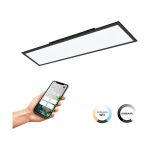 Eglo Plafondlamp Salobrena-Z Aluminium Zwart 33.5W 4150lm - 827-865 Afstembaar Wit | IP20 - Dimbaar 