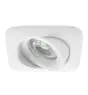 Noxion Inbouw Spot Vierkant MR16 Kantelbaar Wit | Zaagmaat 70mm - GU10 Fitting
