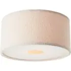 Brilliant Teddy Plafondlamp Metaal Textiel Beige | 450mm - Geschikt voor 3x E27