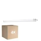 Voordeelpak 4x Ledvance LED Waterdichte Montagebalk 33W 3960lm - 840 Koel Wit | 120cm