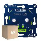 Voordeelpak 6x EcoDim.05 LED Dimmer DUO 0-100W (RLC)